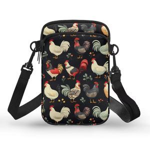 Farm Chickens Print Lhtweht Small Crossbody Bags Countryside Chicken Uwu :')